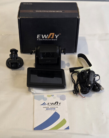 EWAY EW-BN53K1 WIRELESS WIFI MAGNETIC HITCH BACKUP CAMERA 1080P