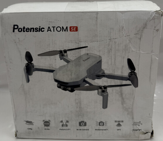 POTENSIC ATOM SE 4K HD CAMERA GPS LIGHTWEIGHT FOLDABLE FLYING DRONE