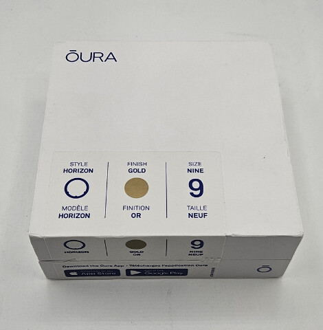 OURA JZ90-51383-09 RING GEN3 HORIZON GOLD SIZE 9 