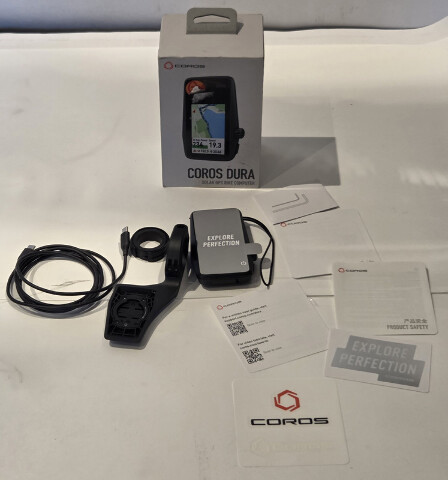 COROS BDURA-BLK DURA SOLAR GPS COMPUTER WITH 120-HOUR BATTERY LIFE