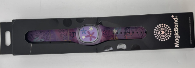 DISNEY DISNEY'S MAGICBANDS PRINCESSES FLOWER PURPLE LIGHTUP RECHARGABLE