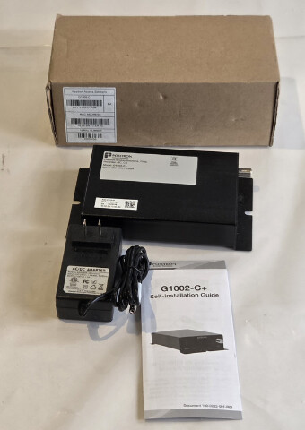 POSITRON G1002-C+ G.HN TO ETHERNET POE+ GIGABIT ETHERNET BRIDGE POWER ADAPTER