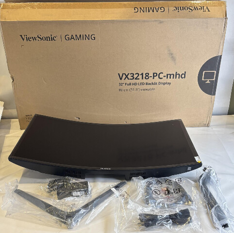 VIEWSONIC VX3218-PC-MHD VS18453 OMNI VA LED 32 INCH 165HZ CURVED GAMING MONITOR