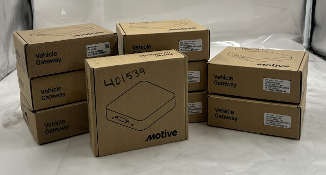 LOT OF 9 MOTIVE LBB-3.6CA/LBB-3.6.4CA-U KEEPTRUCKIN VEHICLE GATEWAY LOG TRACKER