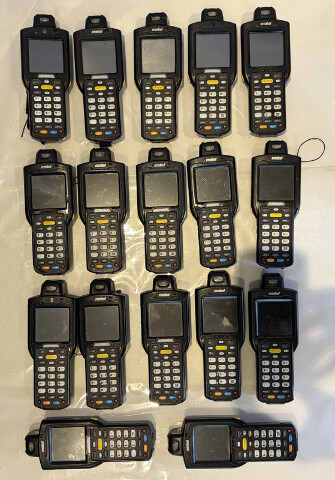 QTY*17 SYMBOL MOBILE COMPUTER BARCODE SCANNERS MC32N0-RL2HCHEIA & RL2SCLE0A