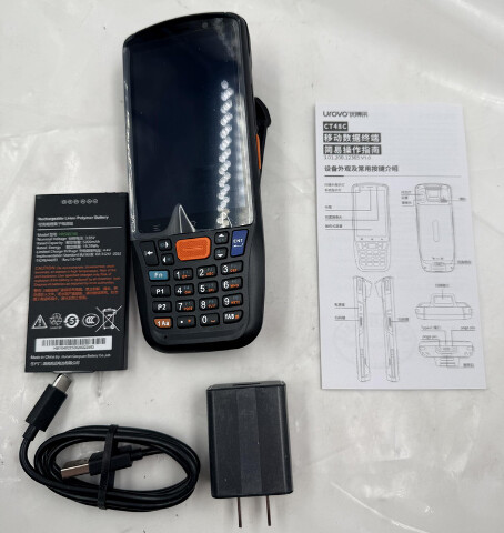 UROVO CT48C IS4OHH4ALNXDXBXX HANDHELD BARCODE SCANNER ENTERPRISE MOBILE COMPUTER