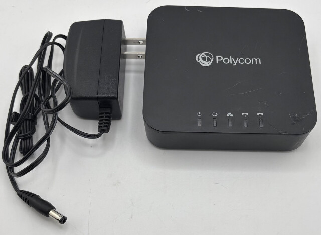POLYCOM OBI302 OBIHAI VOIP ADAPTER WITH AC ADAPTER