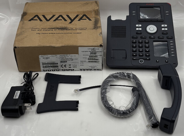 AVAYA J159 IP CORDED DESK BUSINESS PHONE J159 3PCC PREINSTALLED WIRELESS
