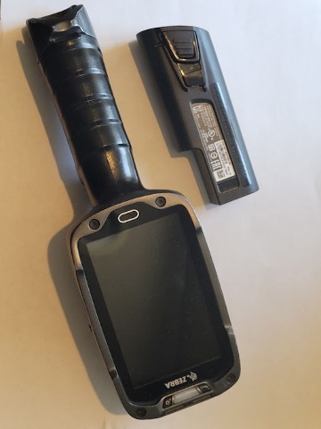 ZEBRA TC83B0-6005A510NA HANDHELD BARCODE SCANNER MOBILE COMPUTER WITH BATTERY