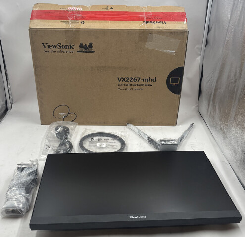 VIEWSONIC VX2267-MHD-1T VS18636 FREESYNC 22 INCH 1080P 1MS 75HZ MONITOR