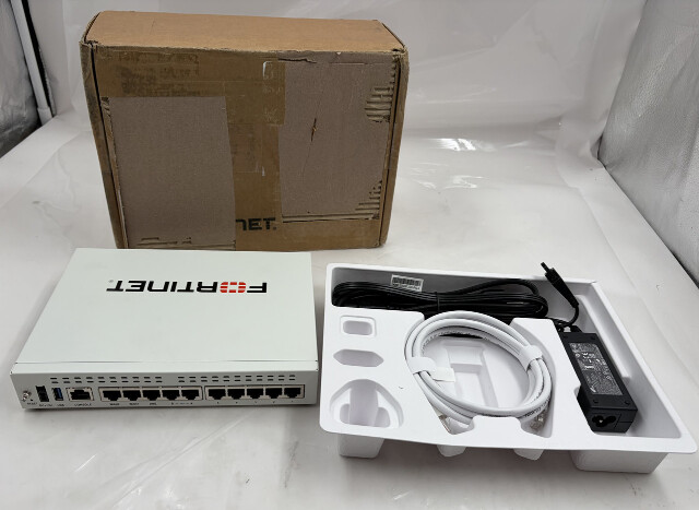FORTINET FG-60F FORTIGATE 60F FIREWALL NETWORK SECURITY APPLIANCE P24286-03-22
