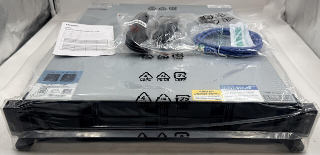 QNAPTS-H1277AXU-RP 52400-QI1410-00-HF 12-BAY NETWORK ATTACHED STORAGE ENCLOSURE