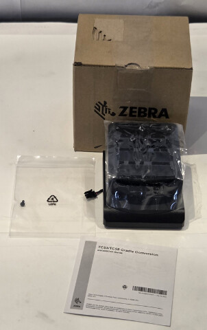 ZEBRA BTRCUP-NGTC5TC7-01 TC73 4 SLOT SPARE BATTERY CHARGER CUP