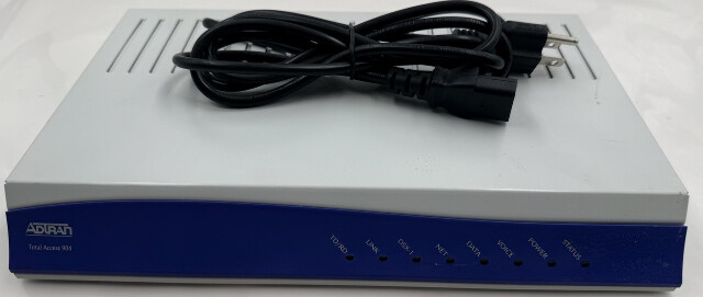 ADTRAN 2ND GEN TOTAL ACCESS 904 4212904L1 VOIP GATEWAY BUSINESS ROUTER