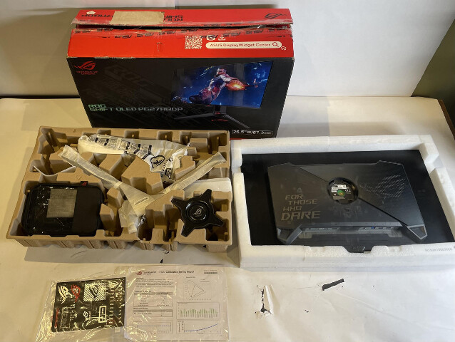 ASUS PG27AQDP 90LM0A20-B01AB0 ROG SWIFT OLED QHD 27" 1440P 480HZ GAMING MONITOR