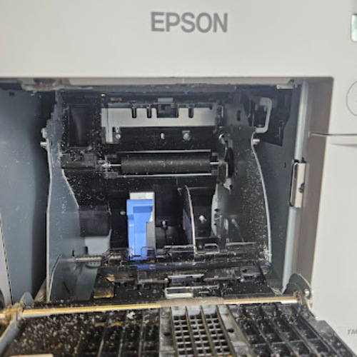 EPSON M311A TM-C3500 INKJET THERMAL COLOR LABEL PRINTER - PARTS | eBay