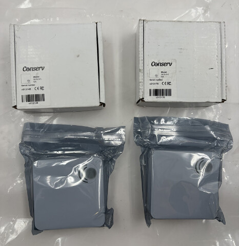 LOT OF 2 CONSERV SCS-3-5 SMART COLLECTION UV SENSORS ENVIRONMENTAL MONITORDEVICE