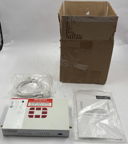 FORTINET FG-30E-3G4G-GBL P24363-02-01 FORTIGATE WIRELESS NETWORK SECURITY
