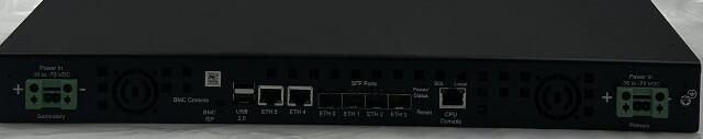ADI I2042-14 80500-0110-G00 NETWORK APPLIANCE 6X ETH 4X SPF PORTS -48VDC