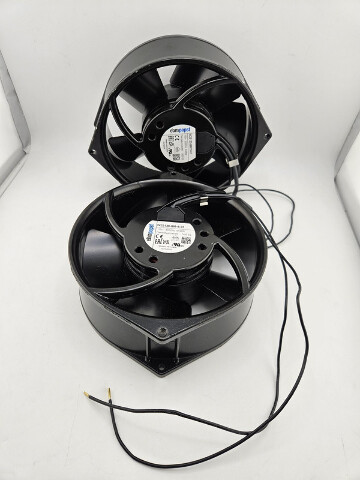 LOT OF 2 EBMPAPST W2S130-BM15-01 THERMALLY PROTECTED AXIAL FANS