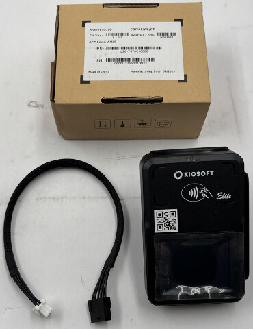 KIOSOFT U100 U3G-T670CJ0000 ULTRA LX ELITE CREDIT CARD READER AND HARNESS