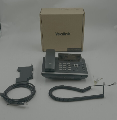 YEALINK SIP-T44W POE BLUETOOTH GIGABIT ETHERNET GRAY IP SPEAKERPHONE