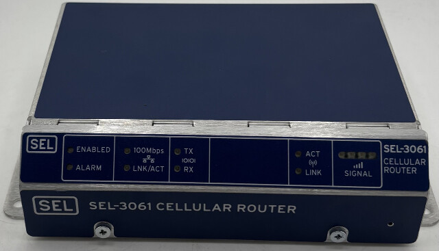 SEL SEL-3061 WIRELESS GATEWAY CELLULAR ROUTER DARK BLUE 12-30V