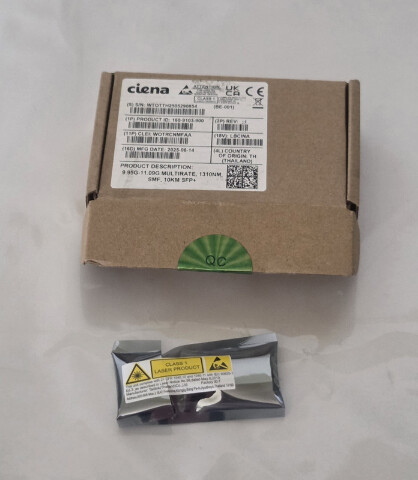 CIENA 160-9103-900 MULTIRATE 9.95G-11.09G 1310NM SMF 10KM TRANSCEIVER MODULE