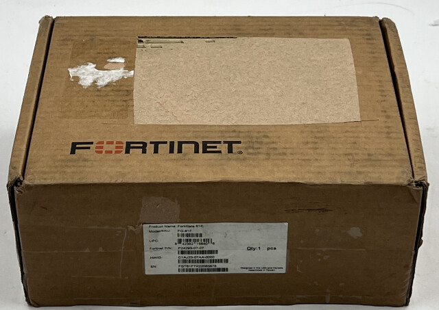 FORTINET FG-61F FORTIGATE 10 GBPS NETWORK SECURITY FIREWALL APPLIANCE