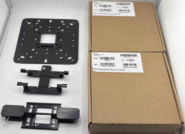 LOT OF 2 HPE AP-MNT-U S4K79A ARUBA CAMPUS TYPE U UNIVERSAL MOUNTING BRACKET KITS