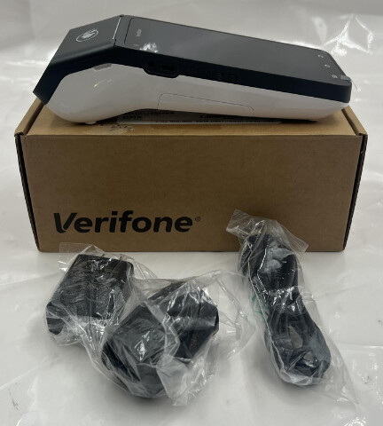 VERIFONE T650P M560-310-22-NAA-5 WIRELESS PAYMENT TERMINAL W/ BATTERY & ADAPTER