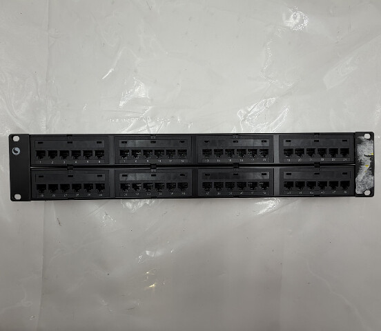 COMMSCOPE 760180059 UNP-6-DM-2U-48 UNIPRISE 2U 48-PORT RJ-45 CAT6 PATCH PANEL