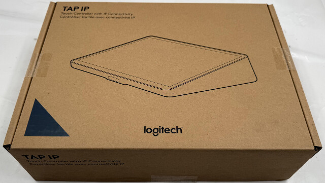 LOGITECH TAP-IP 952-000085 TOUCH CONTROLLER GRAPHITE VIDEO CONFERENCE DEVICE