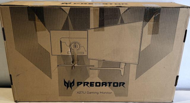 ACER PREDATOR X27U UM.GXXAA.101 FREESYNC 27" 2560X1440 WQHD OLED GAMING MONITOR