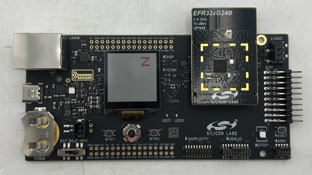 SILICON LABS BRD4002A PRO KIT MAINBOARD + BRD4186C EFR32XG24 RADIO BOARD