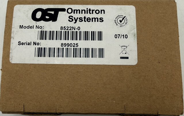 OMNITRON SYSTEMS 8522N-0 ICONVERTER GX/T2 GIGABIT ETHERNET MEDIA CONVERTER