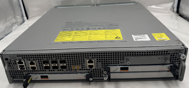 CISCO ASR1002-X V07 68-3873-11 10GBPS 6-PORT SFP ENTERPRISE ROUTER W/ DUAL PSU