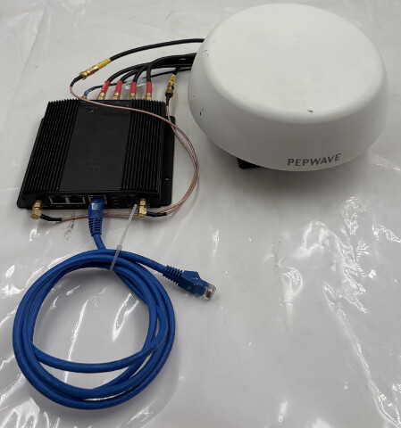 PEPWAVE MAX BR1 PRO 5G PEPWAVE MINI CELLULAR DUAL BAND WIRELESS ROUTER W ANTENNA