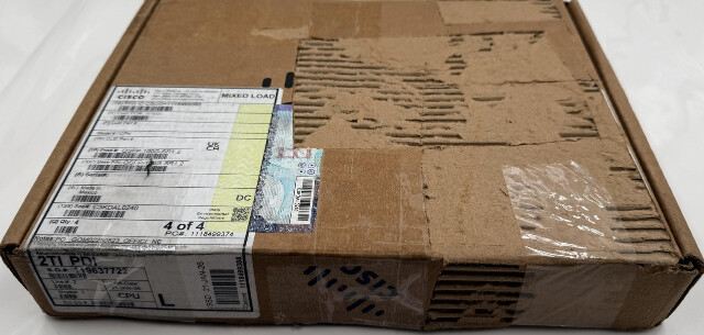 QTY 4 CISCO QSFP-100G-SR1.2 10-3517-01 QSFP TRANSCEIVERS W/ 2* SFP-H25G-CU3M