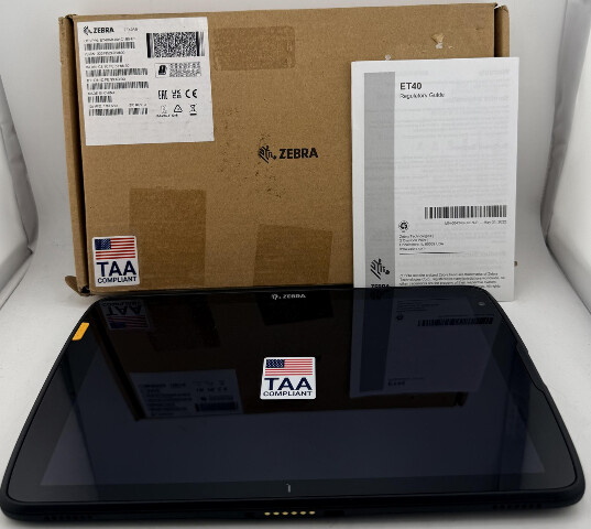 ZEBRA ET40AB ET40AB-001C1B0-FT ENTERPRISE 10" RUGGED ANDROID SCANNER TABLET