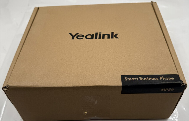 YEALINK MP56 MICROSOFT TEAMS EDITION COLOR DISPLAY SMART BUSINESS DESK IP PHONE