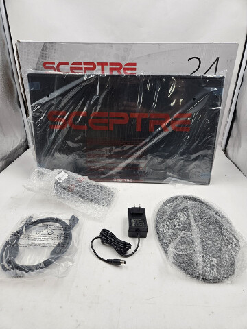 SCEPTRE E248W-19203R 24 IN. ULTRA THIN 75HZ 1080P LED MONITOR 2X HDMI VGA BUILD-IN