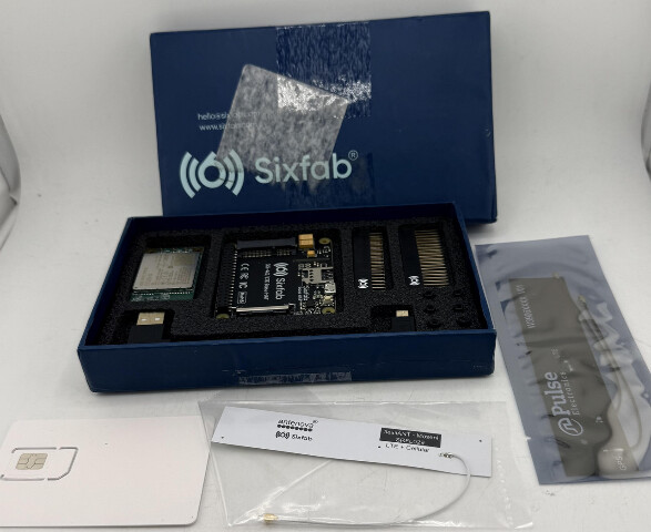 SIXFAB EG25-G B54 RASPBERRY PI 4G/LTE CELLULAR MODEM KIT