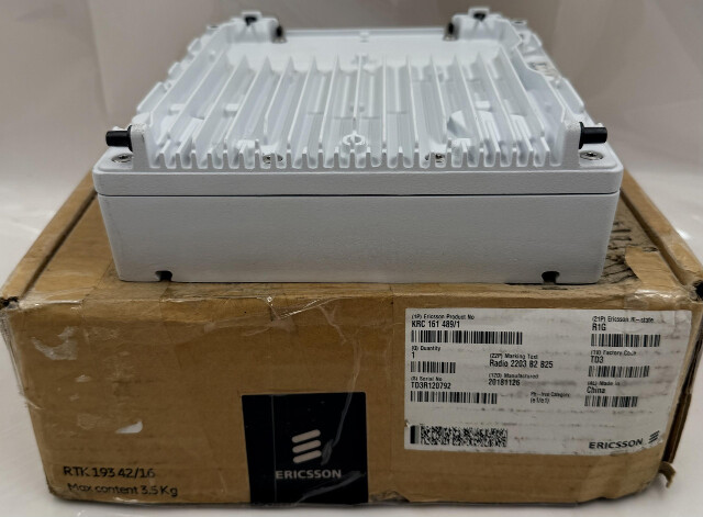 ERICSSON RADIO 2203 B2 B25 KRC 161 489/1 RAINPROOF IP65 LTE 4G OUTDOOR RADIO