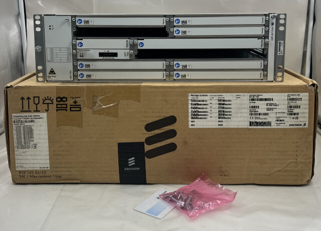 ERICSSON BFL 510 111 1X D68X267382 MINI-LINK 6651 1X CHASSIS + PFU1201 FAU1201