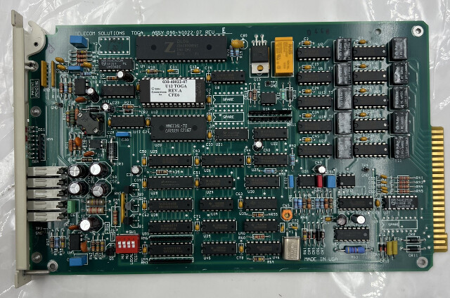 SYMMETRICOM 090-40022-07 DCD-500 SYNCHRONIZATION MODULE TOGA 1 M CARD