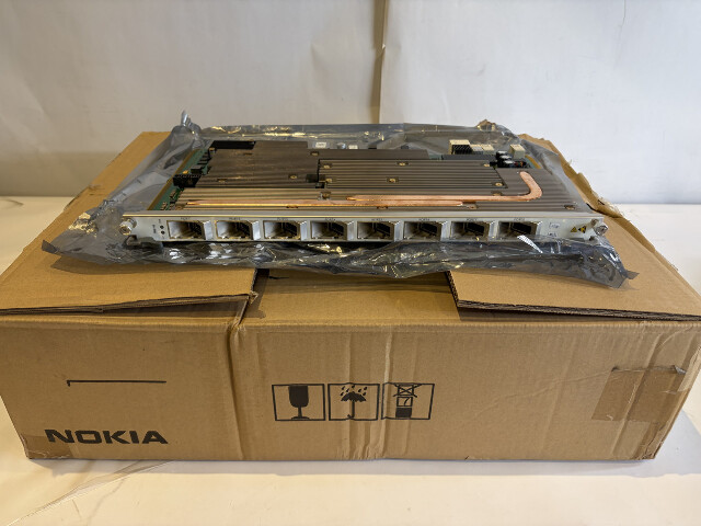 NOKIA 3FE72955AA FWLT-B LINE TERMINATION BOARD 8 PORT XGS PONVAI2AM4NAA