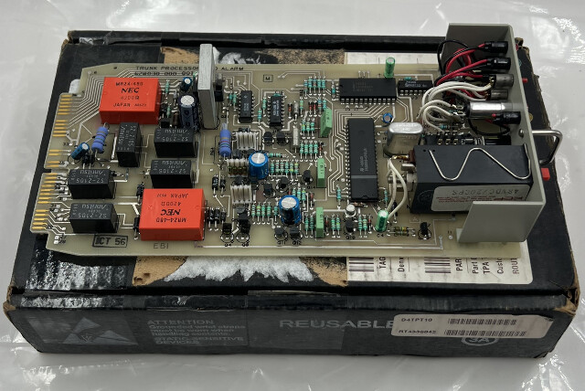 ALCATEL-LUCENT 628030-000-001 D4TPT101AA TRUNK PROCESSOR AND ALARM TPA MODULE