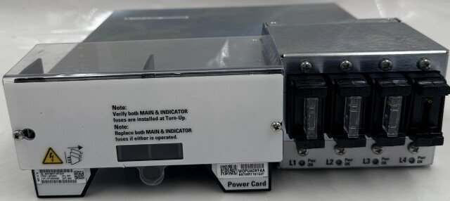 CIENA NTK605GE W0PUADKFAA 4X60A 18V POWER INPUT CARD TYPE 2 (FUSED)