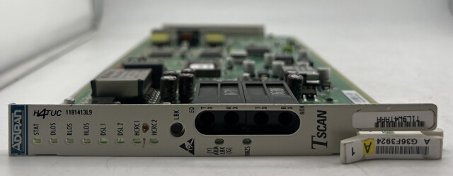 ADTRAN 1181413L9 T1L9W4TAAA H4TU-C T1 HDSL CENTRAL OFFICE TRANSCEIVER UNIT